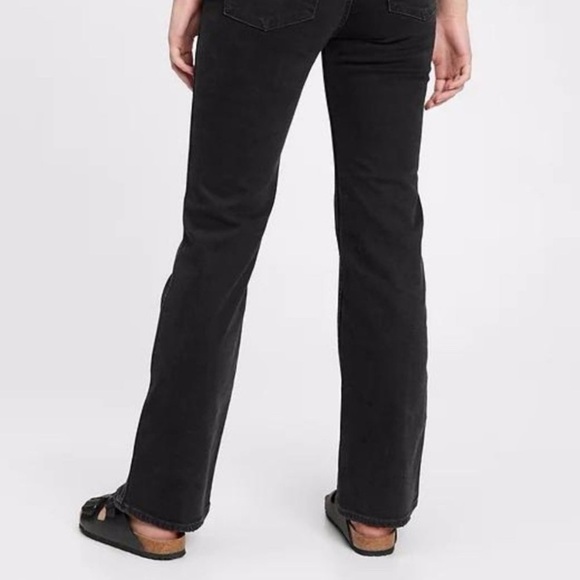 GAP High Rise Flare Jeans With Washwell™ Size 32 SHORT - Picture 7 of 8